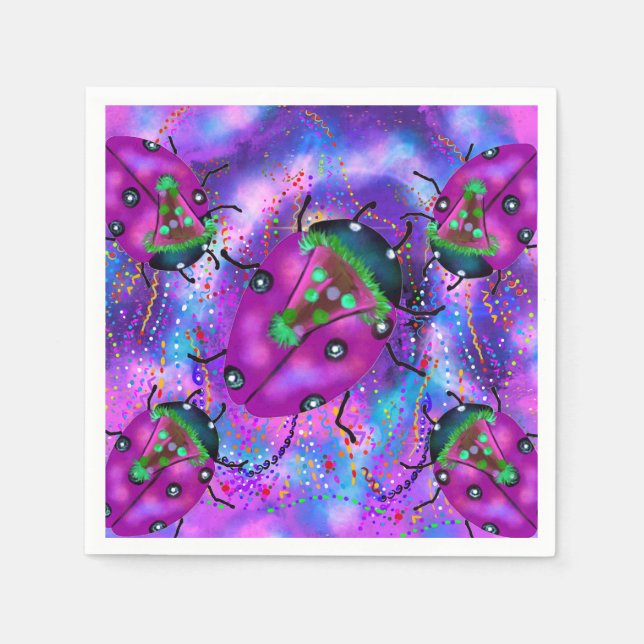 LADYBUG ART SERVIETTE (Vorderseite)