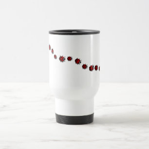Ladybug Art Travel Mug Geschenke Ladybug Tasse