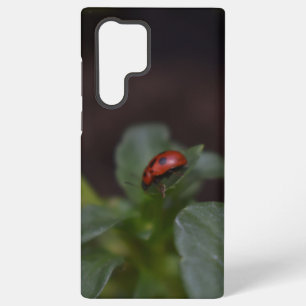 Ladybug auf Blume Samsung Galaxy Hülle
