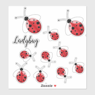 Ladybug Aufkleber