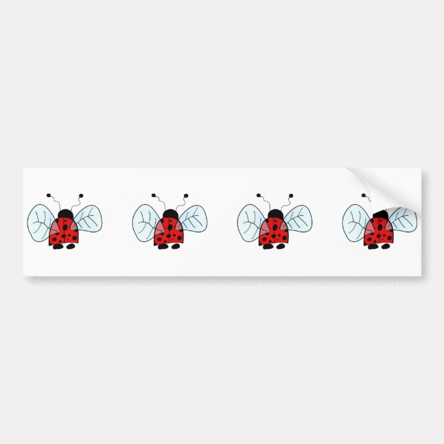 Ladybug Autoaufkleber (Vorne)