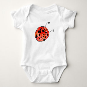 Ladybug Baby Strampler