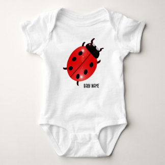 Ladybug Baby Strampler