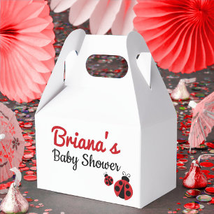 Ladybug Babydusche oder Geburtstag Geschenkschachtel