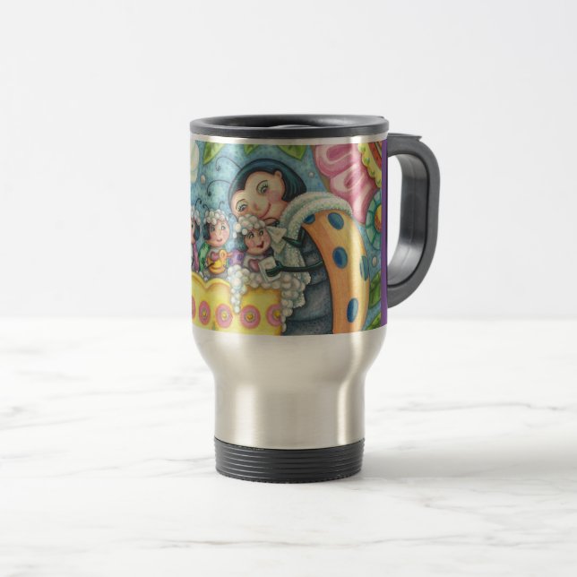 Ladybug Bubblebath LADYBIRD REISE/COMMUTER TASSE (VorderseiteRechts)