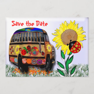 Ladybug-Bus Save The Date
