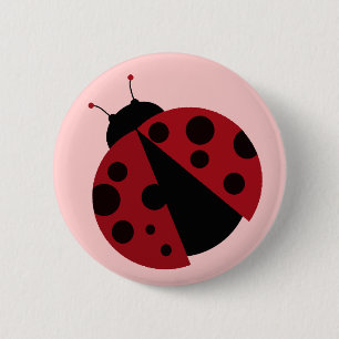 Ladybug Button