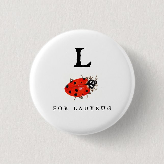 Ladybug Button (Vorderseite)
