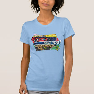 Ladybug & Cat Noir schützen Sie immer T-Shirt