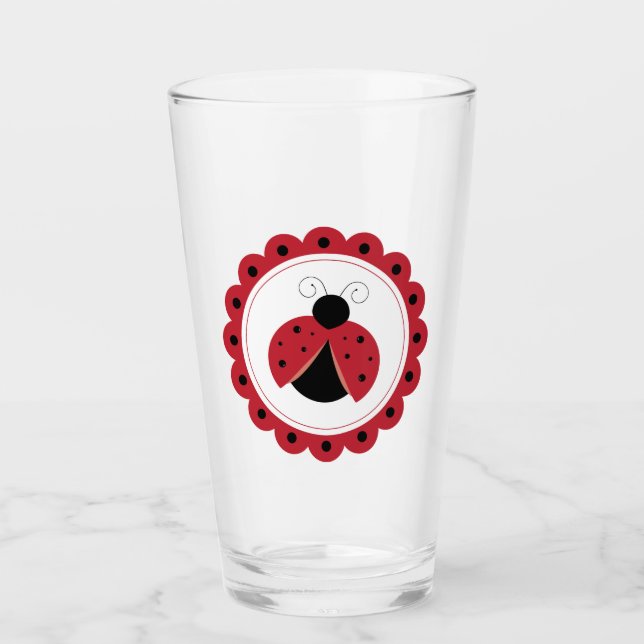 Ladybug Circle Glas (Vorderseite)