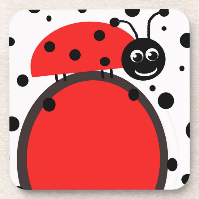 Ladybug Cork Untersetzer (Vorderseite)