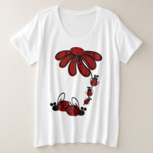 Ladybug - Der Plus-Size-T - Shirt für Frauen