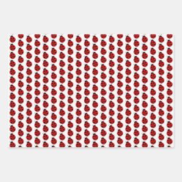Ladybug Design Geschenkpapier Set