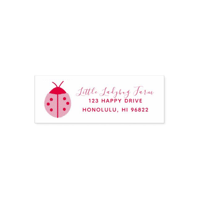 LADYBUG DIY Color Permastempel (Design)