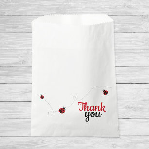 Ladybug Einfach süß Elegant Danke, dass Sie die Fl Geschenktütchen