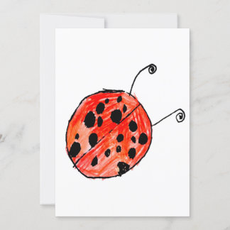 Ladybug Einladung