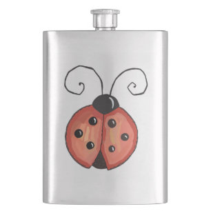 Ladybug Flachmann