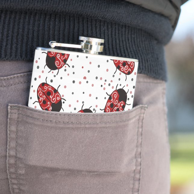 Ladybug Flachmann (Beispiel)