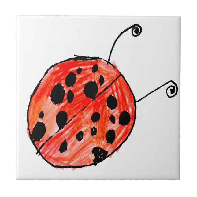 Ladybug Fliese (Vorderseite)