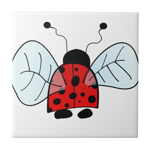 Ladybug Fliese (Vorderseite)