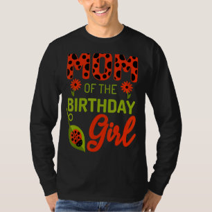 Ladybug Geburtstags-Mama der Geburtstagskameradine T-Shirt