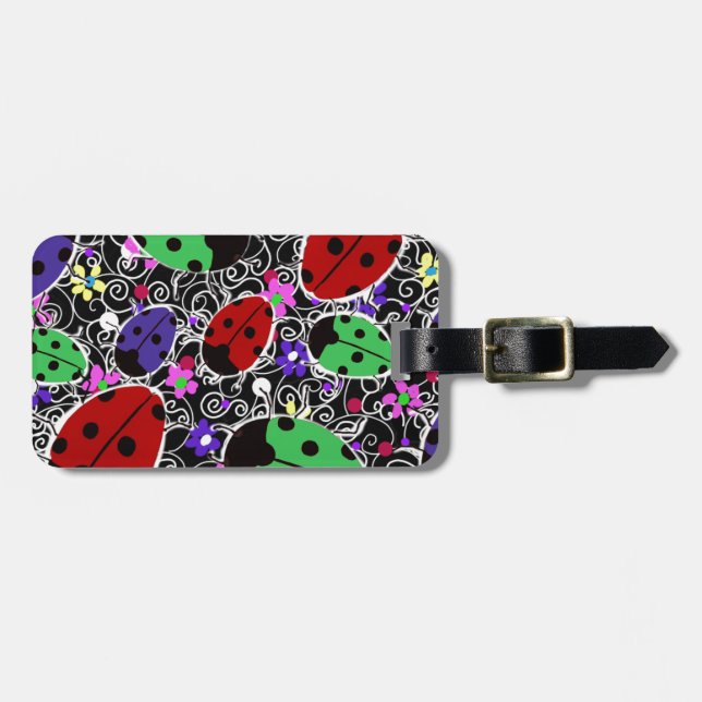 Ladybug Gepäckanhänger (Vorderseite horizontal)