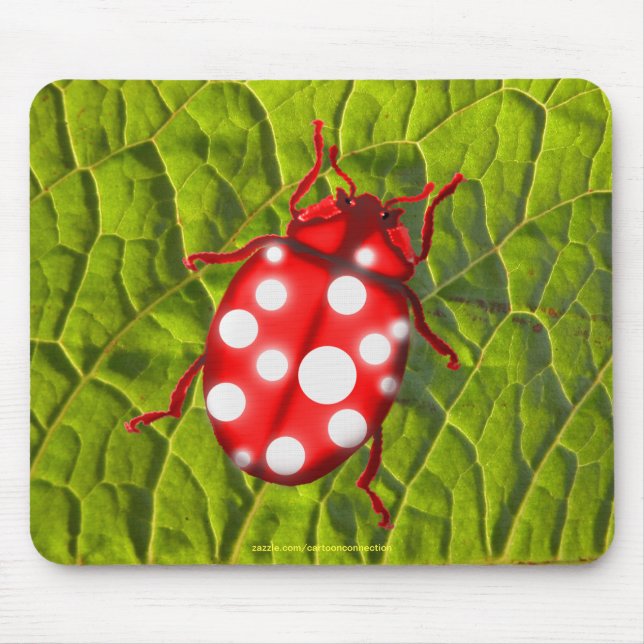 LadyBug Geschenke für Gärtner Mousepad (Vorne)