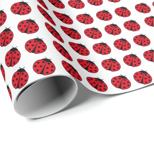 Ladybug Geschenkpapier (Rolleneckpunkt)