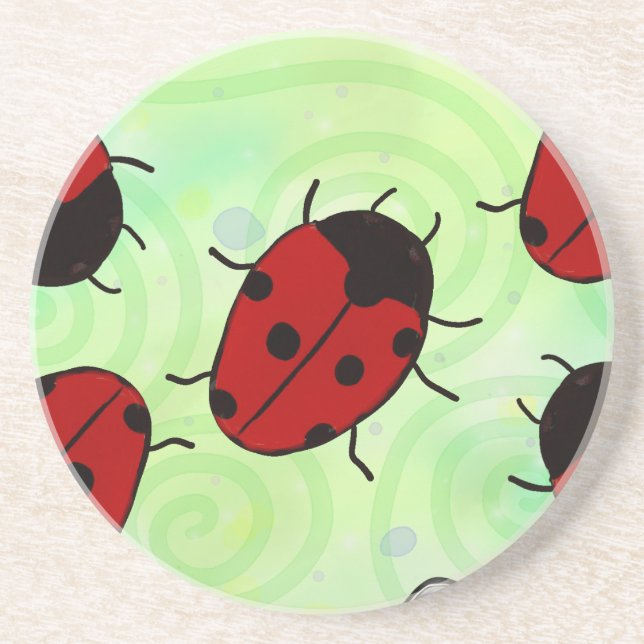 Ladybug Getränkeuntersetzer (Vorne)