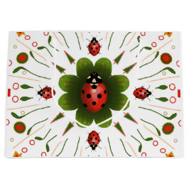 Ladybug Große Geschenktasche Geschenktüte