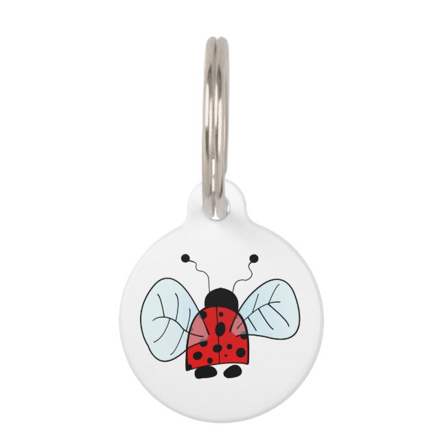 Ladybug Haustiermarke (Vorderseite)