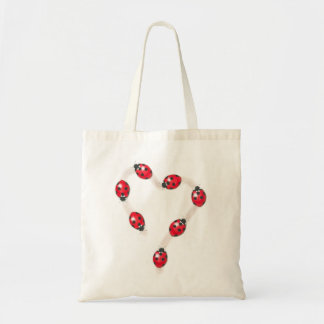 Ladybug Heart Bag Tragetasche