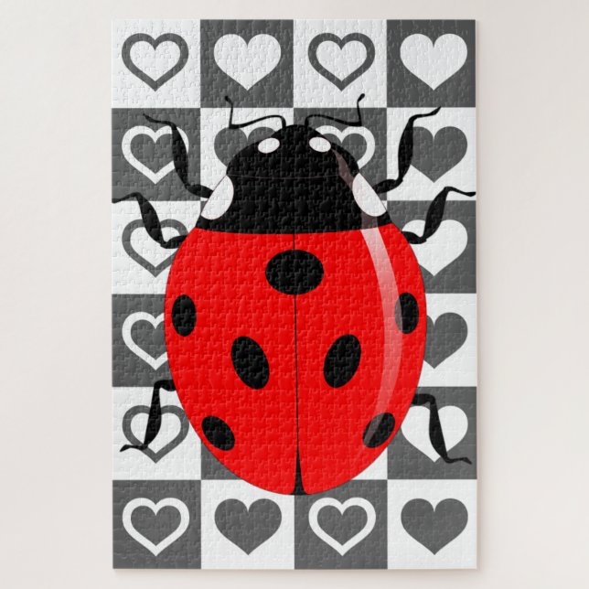 Ladybug & Herz (Vertikal)