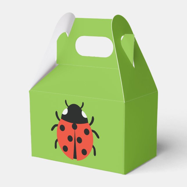 Ladybug Illustration Geschenkschachtel (Vorderseite)