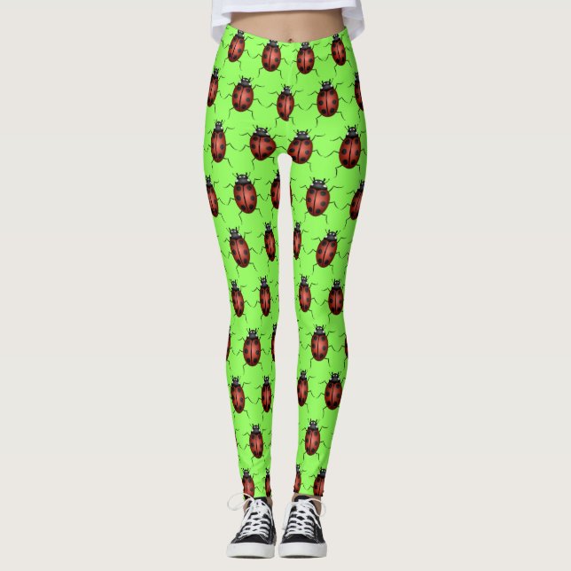 Ladybug Insect Design-24560 Leggings (Vorderseite)