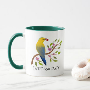 Ladybug-Insekt leckerer, farbiger Vogel mädchenhaf Tasse