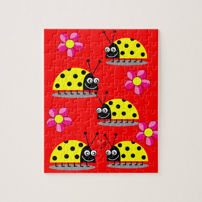 Ladybug Jigsaw Puzzle (Vertikal)