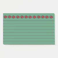 Ladybug Jumbo Post It Notes