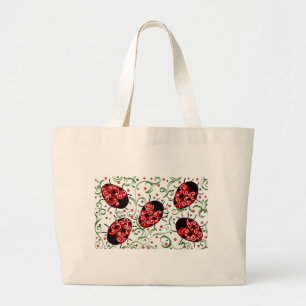 Ladybug Jumbo Stoffbeutel