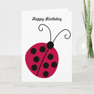 Ladybug Karte