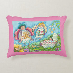 Ladybug Kinderzimmer ACCENT PILLOW Border Dekokissen