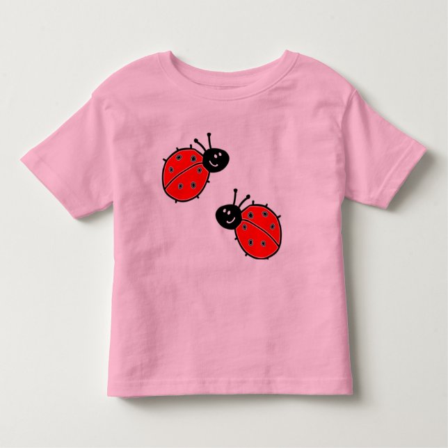 Ladybug Kleinkind-T-Shirt Kleinkind T-shirt (Vorderseite)