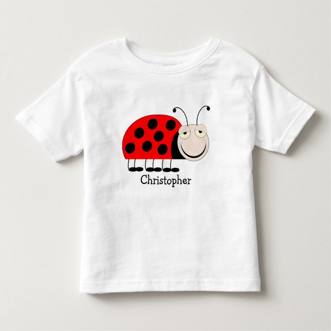 Ladybug Kleinkind Tee Shirt (Vorderseite)
