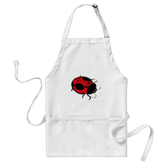 Ladybug lächelnd - schürze (Vorne)