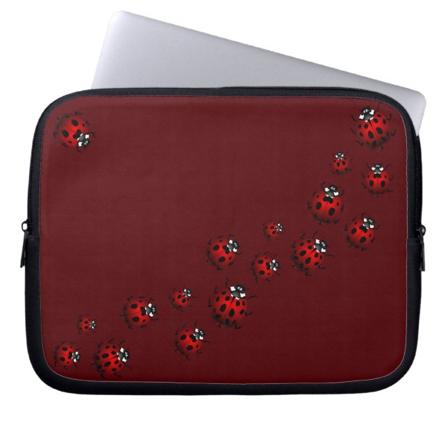 Ladybug Laptop Sleeve Ladybird Tablet Hüllen (Vorderseite)