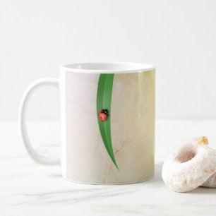 Ladybug Leaf Kaffeetasse