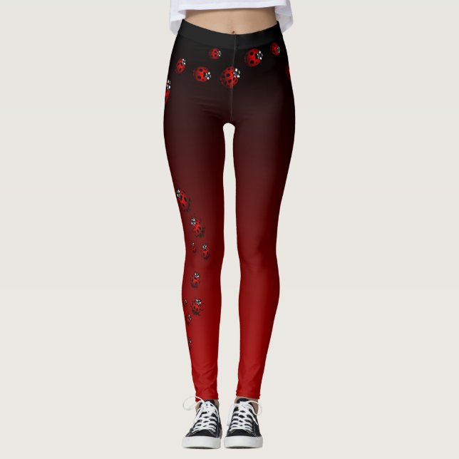 Ladybug Leggings Ladybird Insect Leggings (Vorderseite)