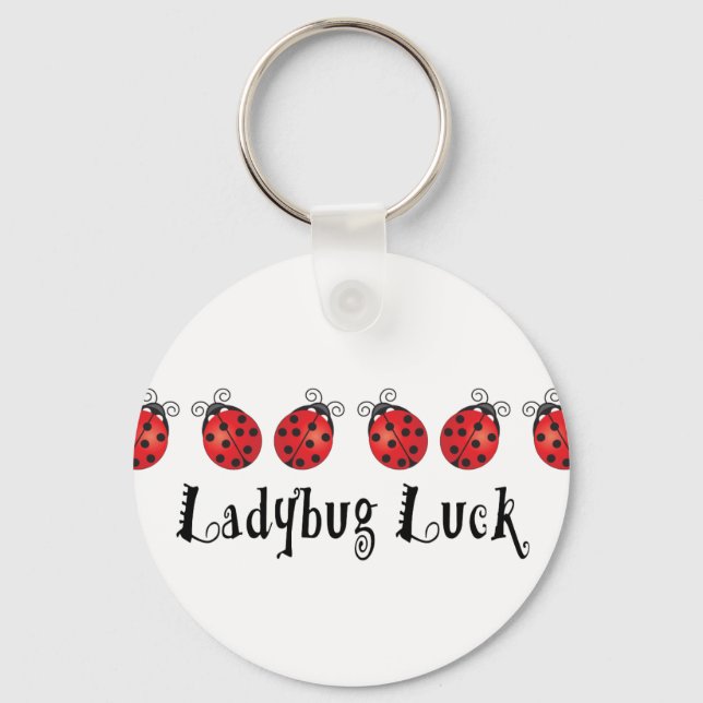 Ladybug Luck Schlüsselanhänger (Vorderseite)