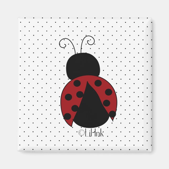 Ladybug Magnet (Devant)