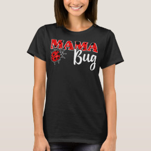 Ladybug-Mama des Geburtstags T-Shirt